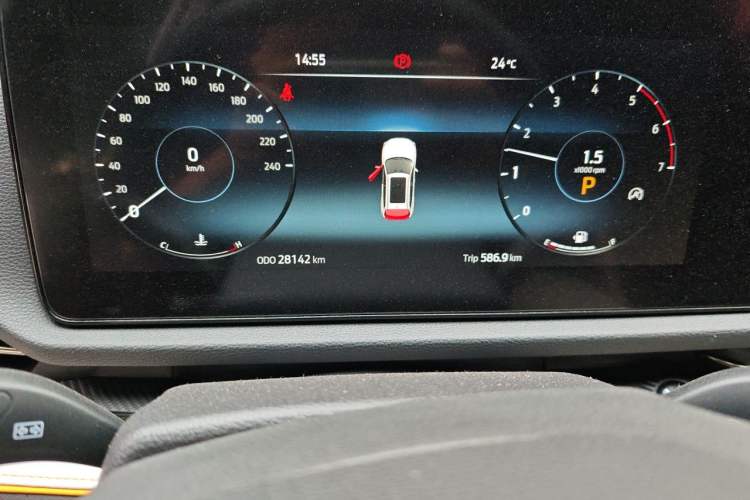 Used Ford Equator Sport 2023 Edge EcoBoost 170 Phantom Odometer Close Up