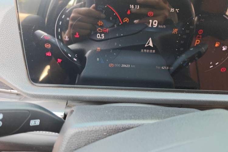 Used Ford Equator Sport 2023 EcoBoost 170 Prime Edition Odometer Close Up