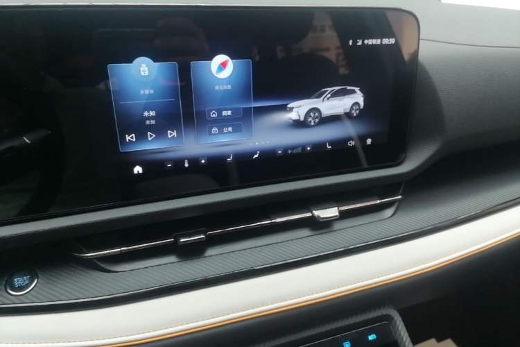 Used Ford Equator Sport 2023 Edge EcoBoost 170 Light & Shadow Audio And AC Panel