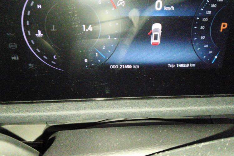 Used Ford Equator Sport 2023 EcoBoost 170 Prime Edition Odometer Close Up