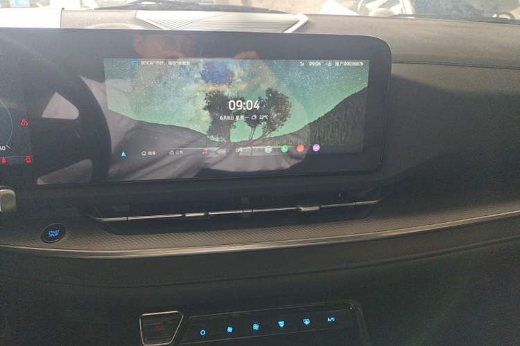 Used Ford Equator Sport 2025 EcoBoost 170 Prime Edition Audio And AC Panel