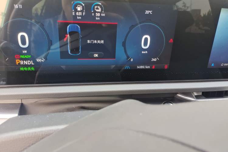 Used Ford Equator Sport New Energy 2025 Luxury Plus Version Odometer Close Up