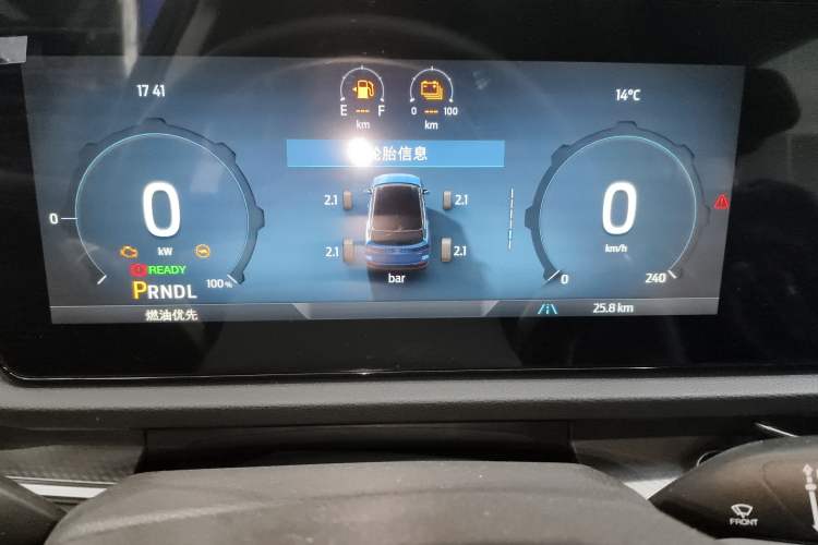 Used Ford Equator Sport New Energy 2025 Platinum Edition Instrument Cluster