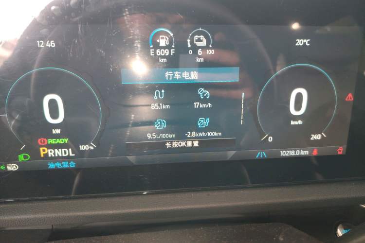 Used Ford Equator Sport New Energy 2025 Luxury Plus Version Instrument Cluster