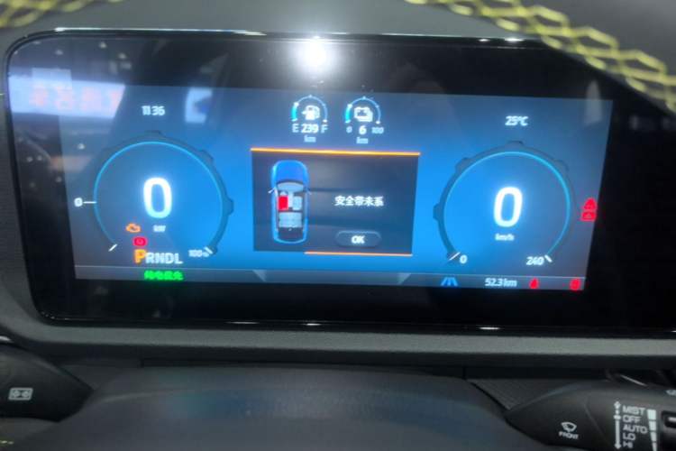Used Ford Equator Sport New Energy 2025 Platinum Edition Instrument Cluster