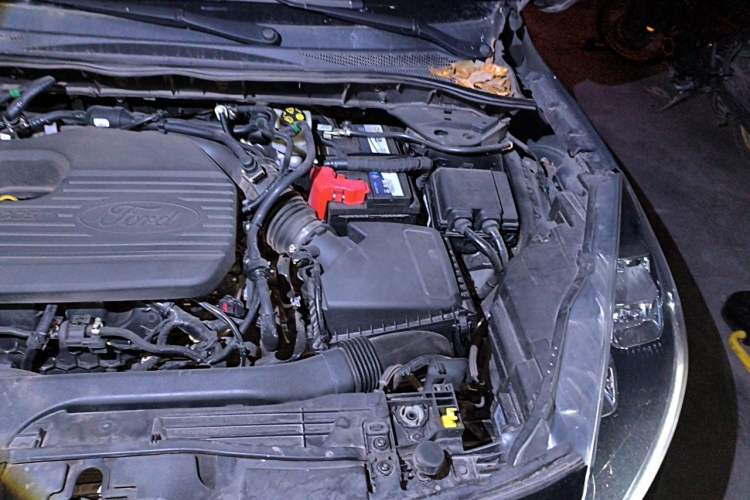 Used Ford Escape 2020 EcoBoost 245 Two-Wheel-Drive Titanium Edition Engine Bay Left