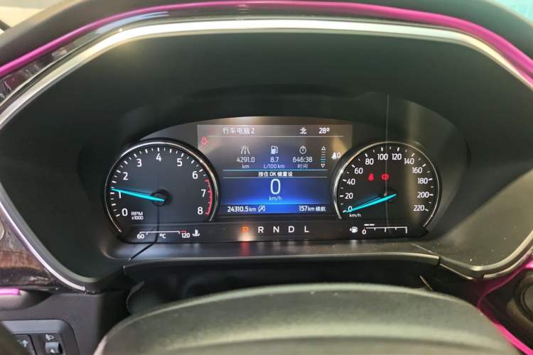 Used Ford Escape 2020 EcoBoost 245 Two-Wheel-Drive Titanium Edition Instrument Cluster