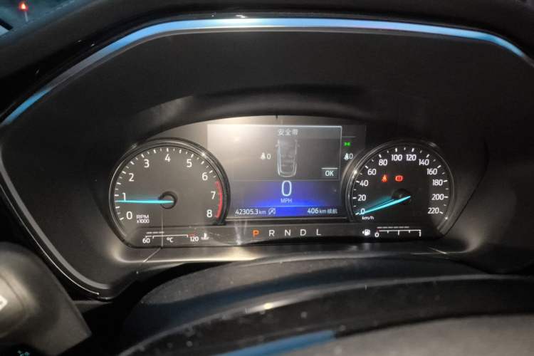Used Ford Escape 2020 EcoBoost 245 Two-Wheel-Drive Titanium Edition Instrument Cluster