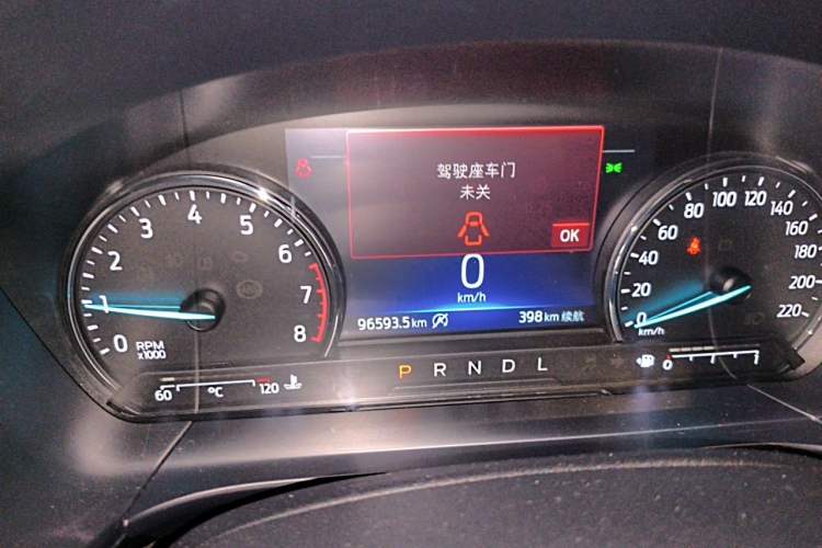 Used Ford Escape 2020 EcoBoost 245 Two-Wheel-Drive Titanium Edition Odometer Close Up