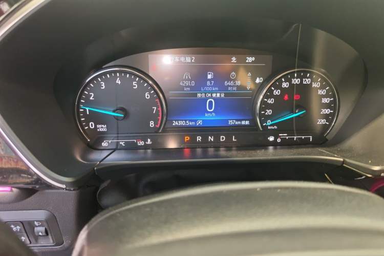 Used Ford Escape 2020 EcoBoost 245 Two-Wheel-Drive Titanium Edition Odometer Close Up