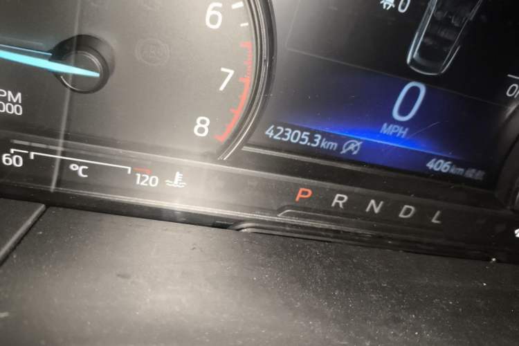 Used Ford Escape 2020 EcoBoost 245 Two-Wheel-Drive Titanium Edition Odometer Close Up