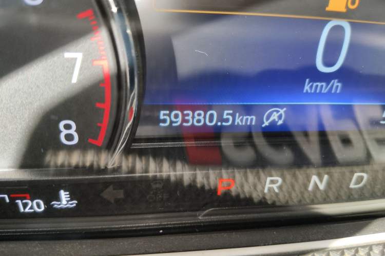 Used Ford Escape 2020 EcoBoost 245 Four-Wheel Drive Titanium Edition Odometer Close Up
