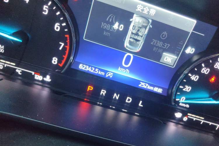 Used Ford Escape 2020 EcoBoost 245 Two-Wheel-Drive Titanium Edition Odometer Close Up
