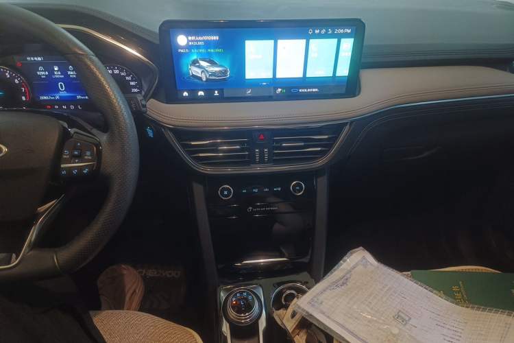 Used Ford Escape 2020 EcoBoost 245 Two-Wheel-Drive Titanium Edition Audio And AC Panel