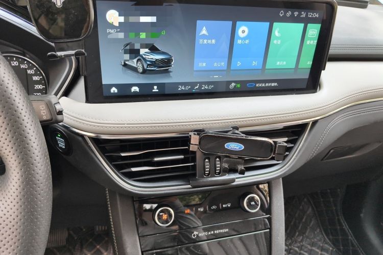 Used Ford Escape 2020 EcoBoost 245 Two-Wheel-Drive Titanium Edition Audio And AC Panel
