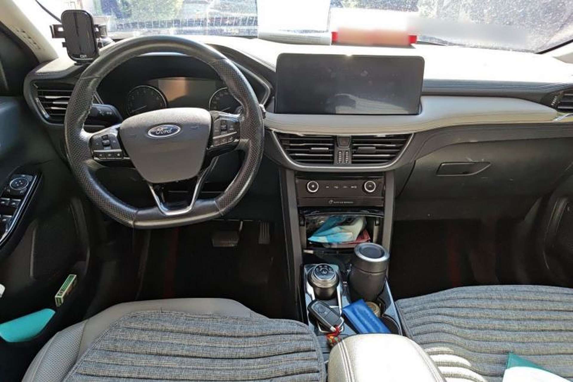 Used Ford Escape 2020 EcoBoost 245 Two-Wheel-Drive Titanium Edition Center Console