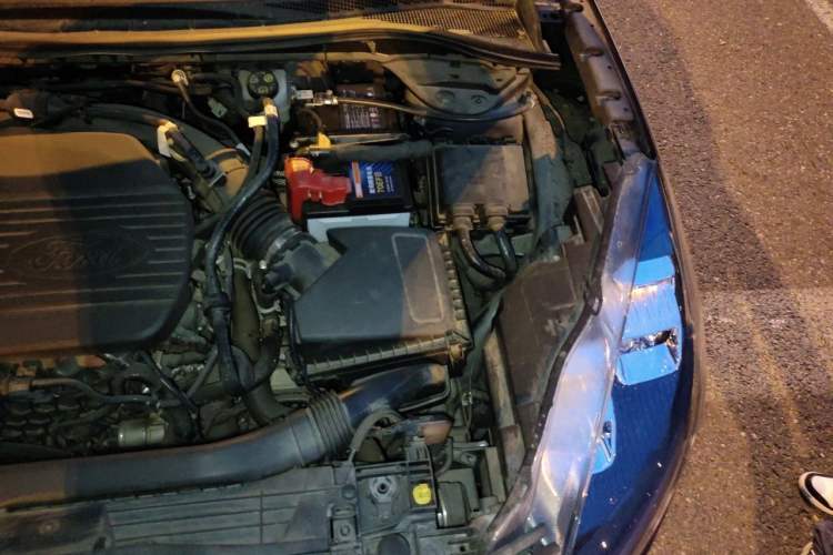Used Ford Escape 2020 EcoBoost 245 Two-Wheel-Drive Titanium Edition Engine Bay Left