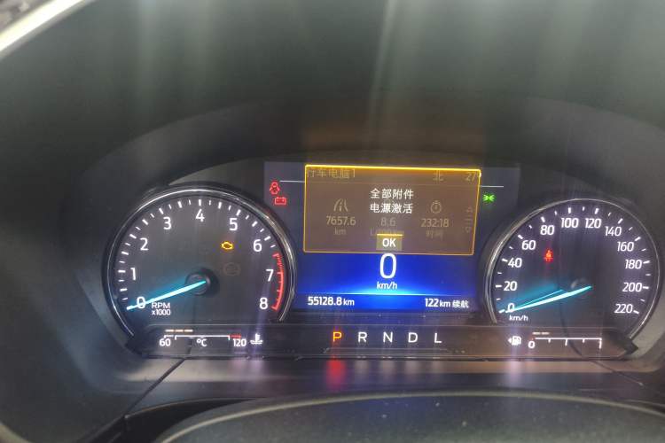 Used Ford Escape 2020 EcoBoost 245 Four-Wheel Drive ST-LINE Deluxe Edition Instrument Cluster
