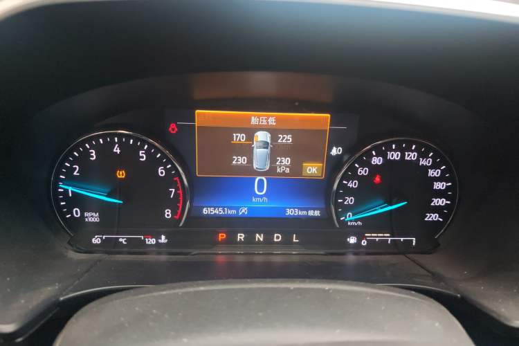 Used Ford Escape 2020 EcoBoost 245 Two-Wheel-Drive Titanium Edition Instrument Cluster
