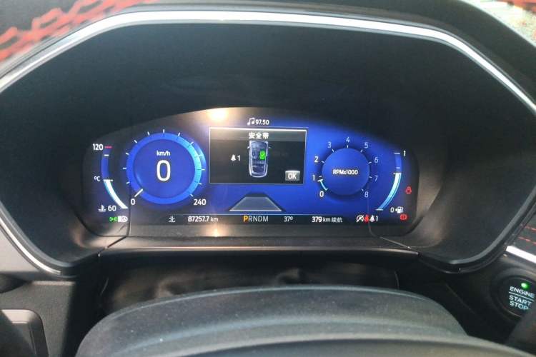 Used Ford Escape 2020 EcoBoost 245 Four-Wheel Drive ST-LINE Deluxe Edition Instrument Cluster