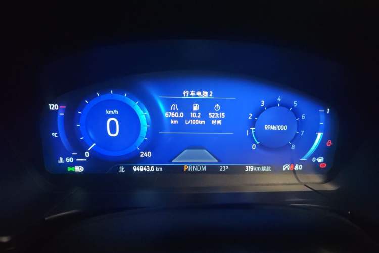 Used Ford Escape 2020 EcoBoost 245 Four-Wheel Drive ST-LINE Deluxe Edition Instrument Cluster