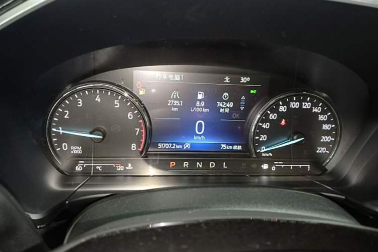 Used Ford Escape 2020 EcoBoost 245 Two-Wheel-Drive Titanium Edition Instrument Cluster