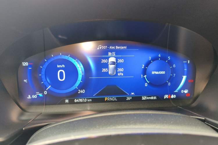 Used Ford Escape 2020 EcoBoost 245 Four-Wheel Drive Luxury Edition Instrument Cluster