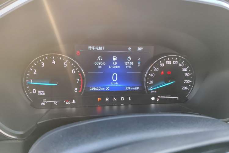 Used Ford Escape 2020 EcoBoost 245 Two-Wheel-Drive Titanium Edition Instrument Cluster