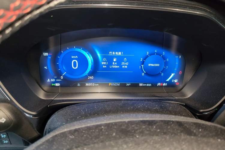 Used Ford Escape 2020 EcoBoost 245 Four-Wheel Drive ST-LINE Deluxe Edition Instrument Cluster