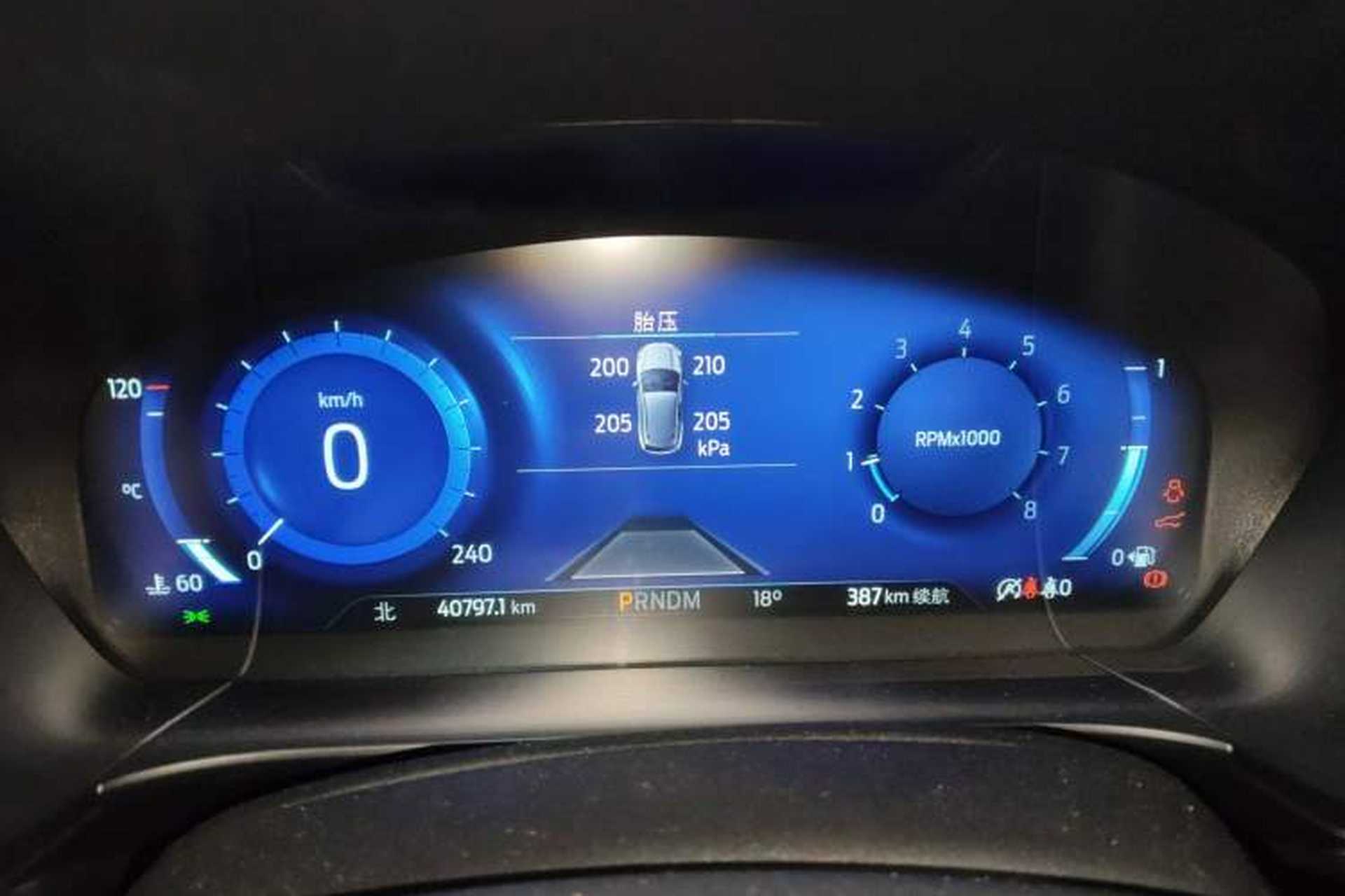 Used Ford Escape 2020 EcoBoost 245 Four-Wheel Drive ST-LINE Deluxe Edition Instrument Cluster