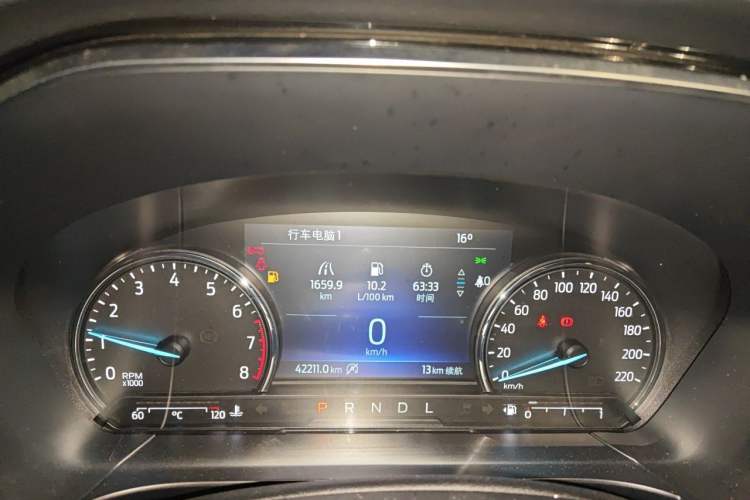 Used Ford Escape 2020 EcoBoost 245 Two-Wheel-Drive Titanium Edition Instrument Cluster