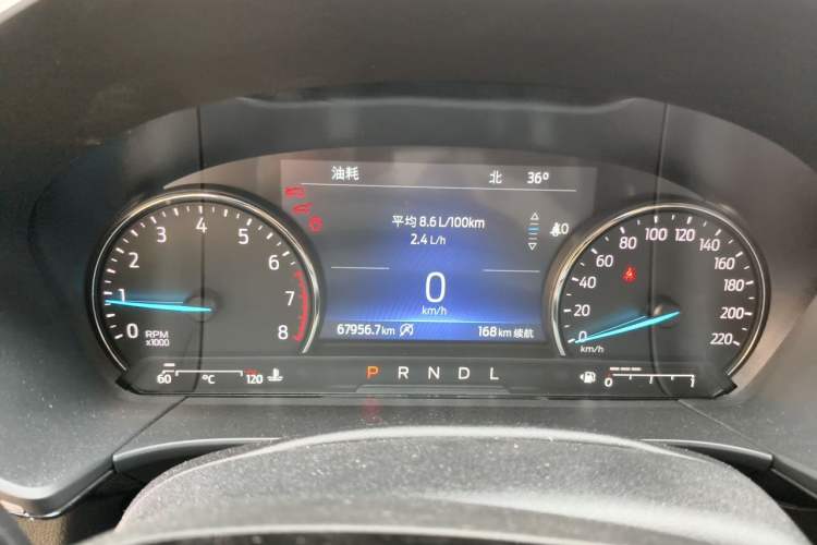 Used Ford Escape 2020 EcoBoost 245 Two-Wheel-Drive Titanium Edition Instrument Cluster