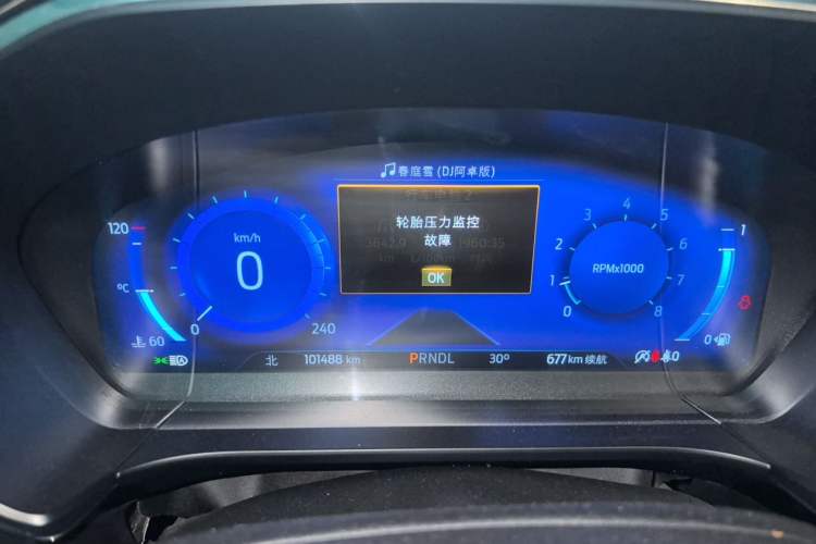 Used Ford Escape 2020 EcoBoost 245 Two-Wheel Drive Smart & Enjoyment Model Instrument Cluster