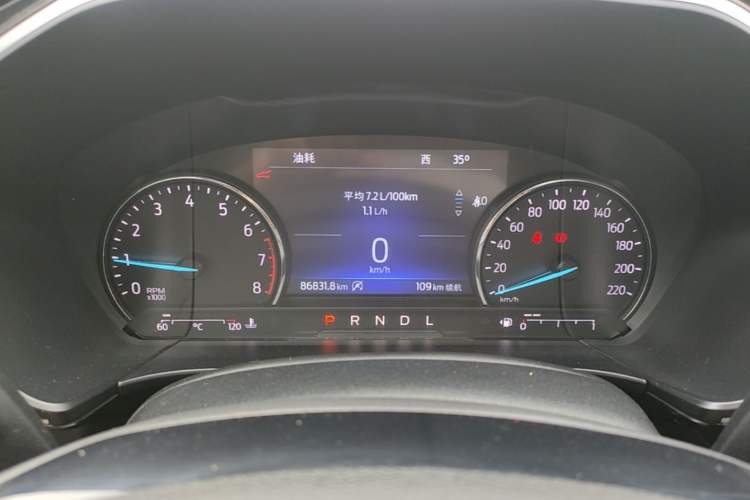 Used Ford Escape 2020 EcoBoost 245 Two-Wheel-Drive Titanium Edition Instrument Cluster