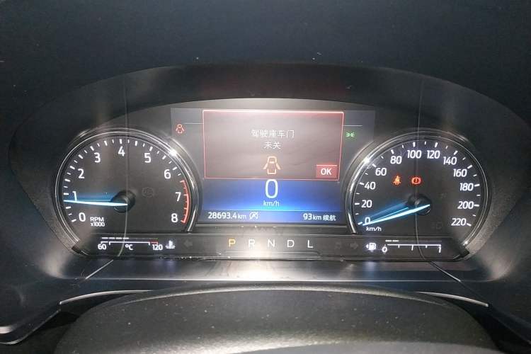 Used Ford Escape 2020 EcoBoost 245 Two-Wheel-Drive Titanium Edition Instrument Cluster
