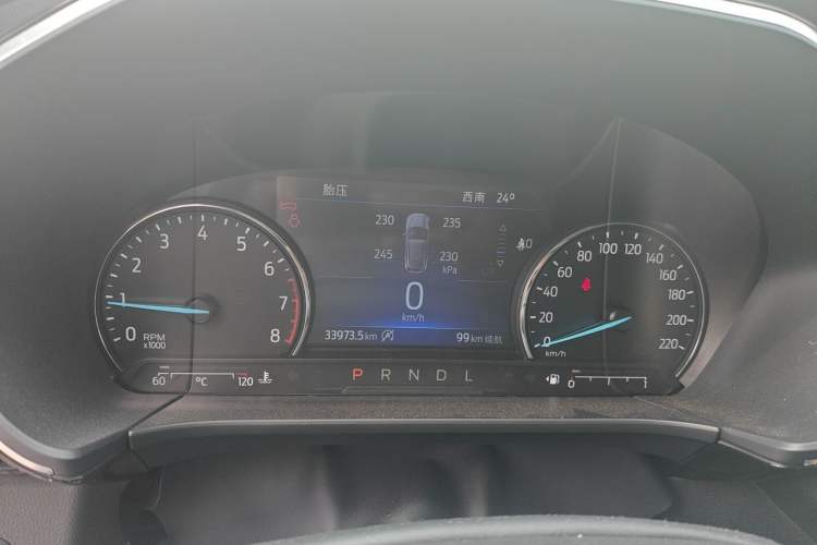 Used Ford Escape 2020 EcoBoost 245 Two-Wheel-Drive Titanium Edition Instrument Cluster