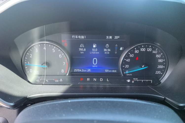 Used Ford Escape 2020 EcoBoost 245 Four-Wheel Drive Titanium Edition Instrument Cluster