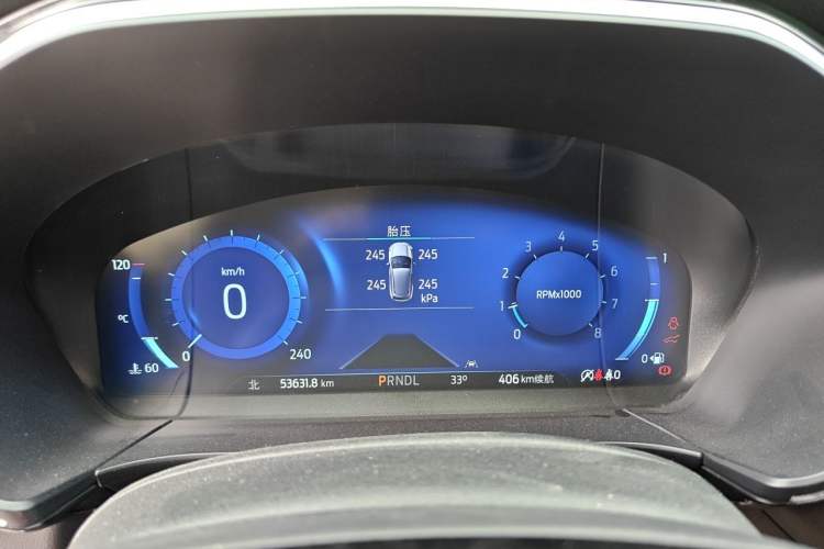 Used Ford Escape 2020 EcoBoost 245 Two-Wheel Drive Smart & Enjoyment Model Instrument Cluster