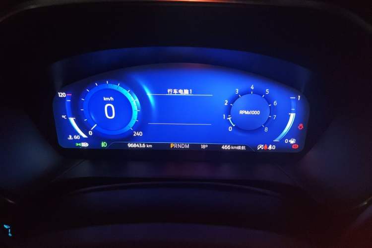 Used Ford Escape 2020 EcoBoost 245 Four-Wheel Drive ST-LINE Deluxe Edition Instrument Cluster