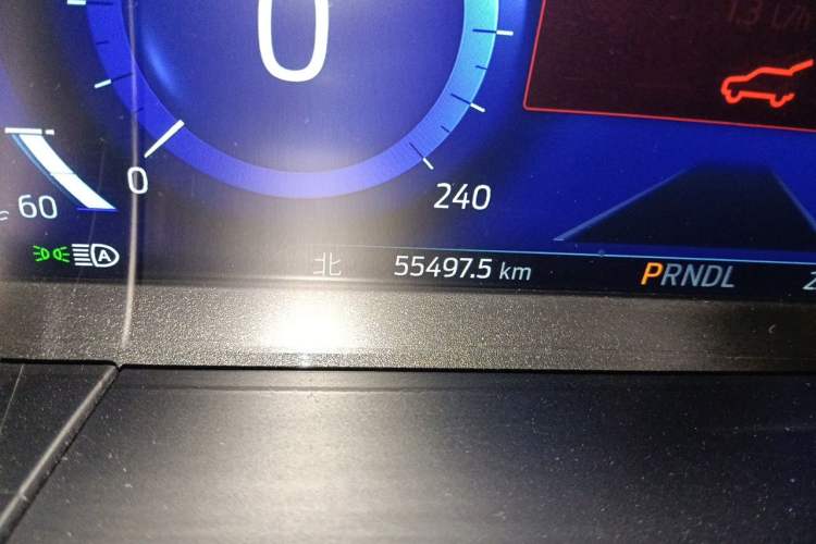 Used Ford Escape 2020 EcoBoost 245 Four-Wheel Drive Luxury Edition Odometer Close Up