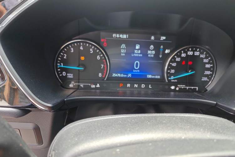 Used Ford Escape 2020 EcoBoost 245 Four-Wheel Drive Titanium Edition Odometer Close Up