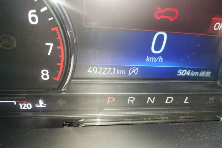 Used Ford Escape 2020 EcoBoost 245 Four-Wheel Drive Titanium Edition Odometer Close Up
