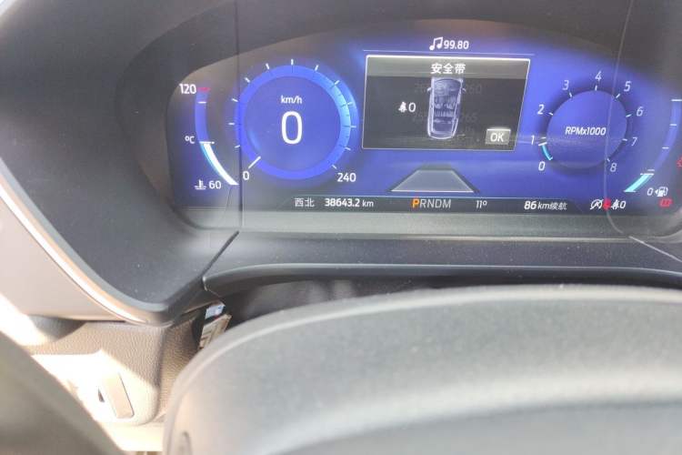 Used Ford Escape 2020 EcoBoost 245 Four-Wheel Drive ST-LINE Deluxe Edition Odometer Close Up