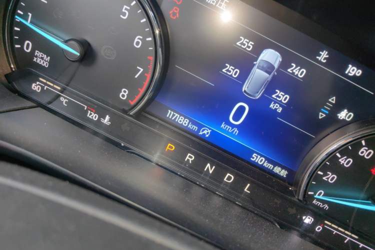 Used Ford Escape 2020 EcoBoost 245 Four-Wheel Drive Titanium Edition Odometer Close Up