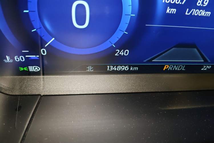 Used Ford Escape 2020 EcoBoost 245 Four-Wheel Drive Luxury Edition Odometer Close Up