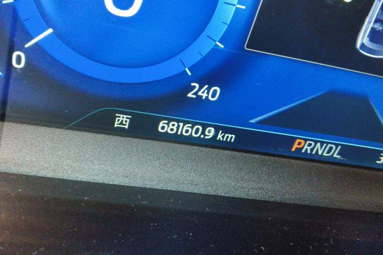 Used Ford Escape 2020 EcoBoost 245 Four-Wheel Drive Luxury Edition Odometer Close Up