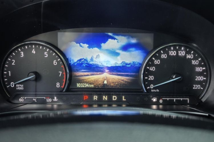 Used Ford Escape 2020 EcoBoost 245 Two-Wheel-Drive Titanium Edition Odometer Close Up