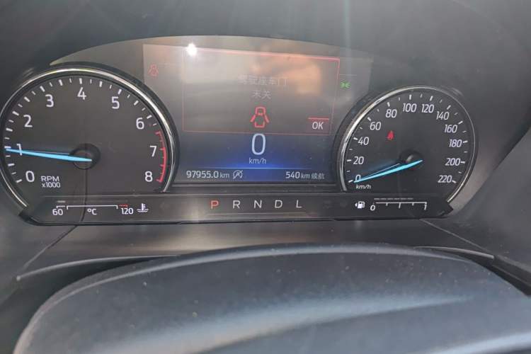 Used Ford Escape 2020 EcoBoost 245 Two-Wheel-Drive Titanium Edition Odometer Close Up