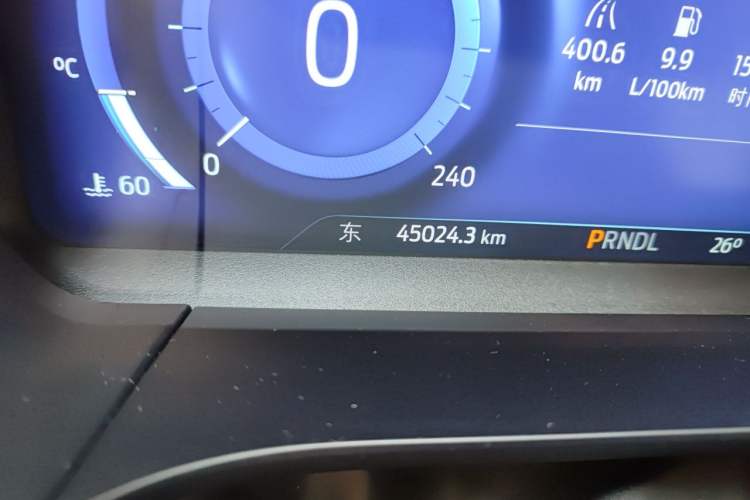 Used Ford Escape 2020 EcoBoost 245 Two-Wheel Drive Smart & Enjoyment Model Odometer Close Up