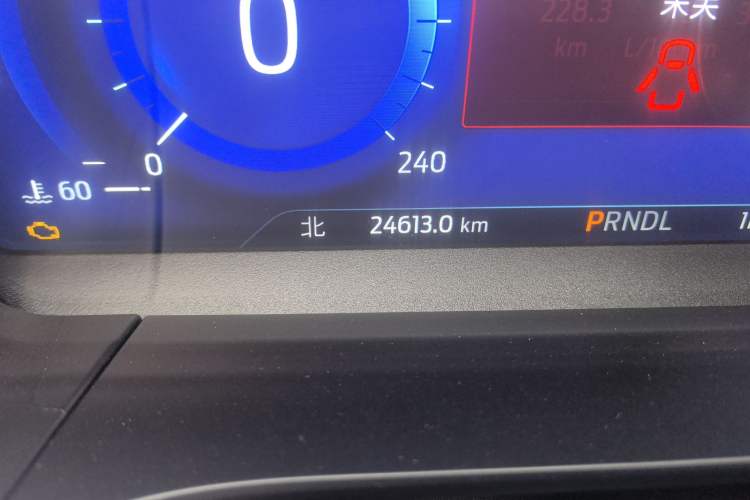 Used Ford Escape 2020 EcoBoost 245 Four-Wheel Drive Luxury Edition Odometer Close Up